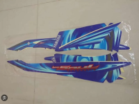 STRIPING STIKER MOTOR MIO SOUL 2007