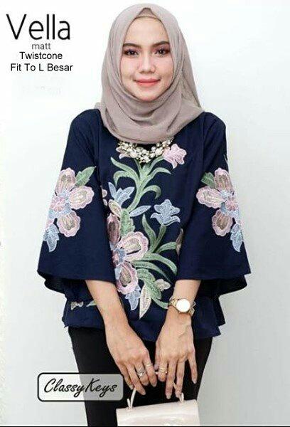 T-OS Atasan Wanita Blouse VELLA