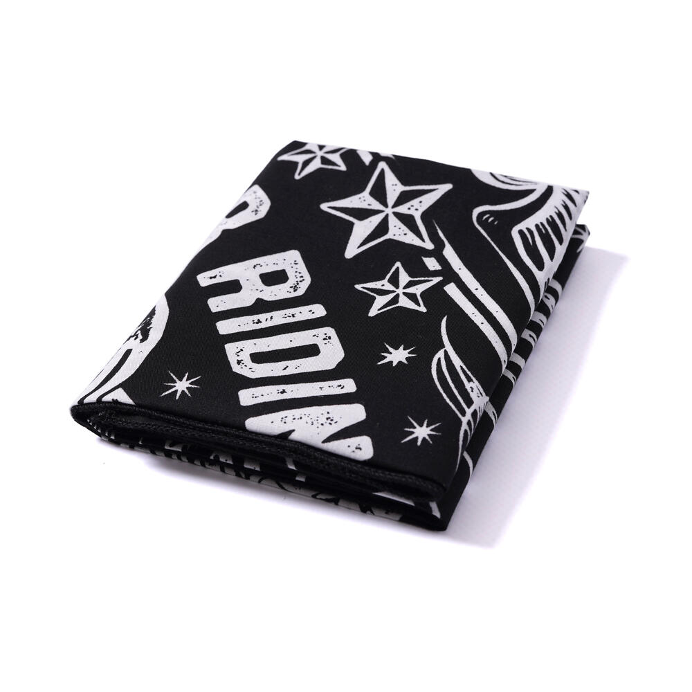910010227 TIGERHOOD BANDANA - BLK