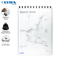 LYRA Buku Sketsa dan Refill Ukuran A3 / A4 / A5 30 Lembar Sketch Book Binder Buku Bergambar LYR-9210290