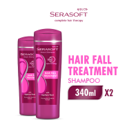 [Paket isi 2] Serasoft Shampoo Hair Fall Treatment Botol 340ml