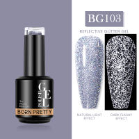 BPOM Certified BORN PRETTY Jelly Nude BG Series Gel Polish Soak Off UV LED Kutek 15ml Kuku Nail Polish