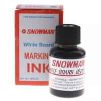 isi tinta spidol whiteboard/isi spidol bisa dihapus untuk papan tulis/refill tinta spidol snowman