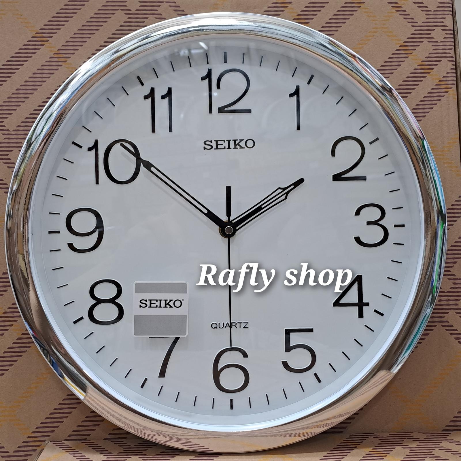 PROMO - jam dinding seiko 32cm jarum.motif - MURCE STORE