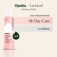 Lactacyd All Day Care Feminine Wash 3x250ml- Pembersih Kewanitaan untuk Melindungi dari Gatal dan Iritasi