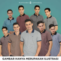 MATSUDA Kaos Polo Shirt Pria Kerah Akikata