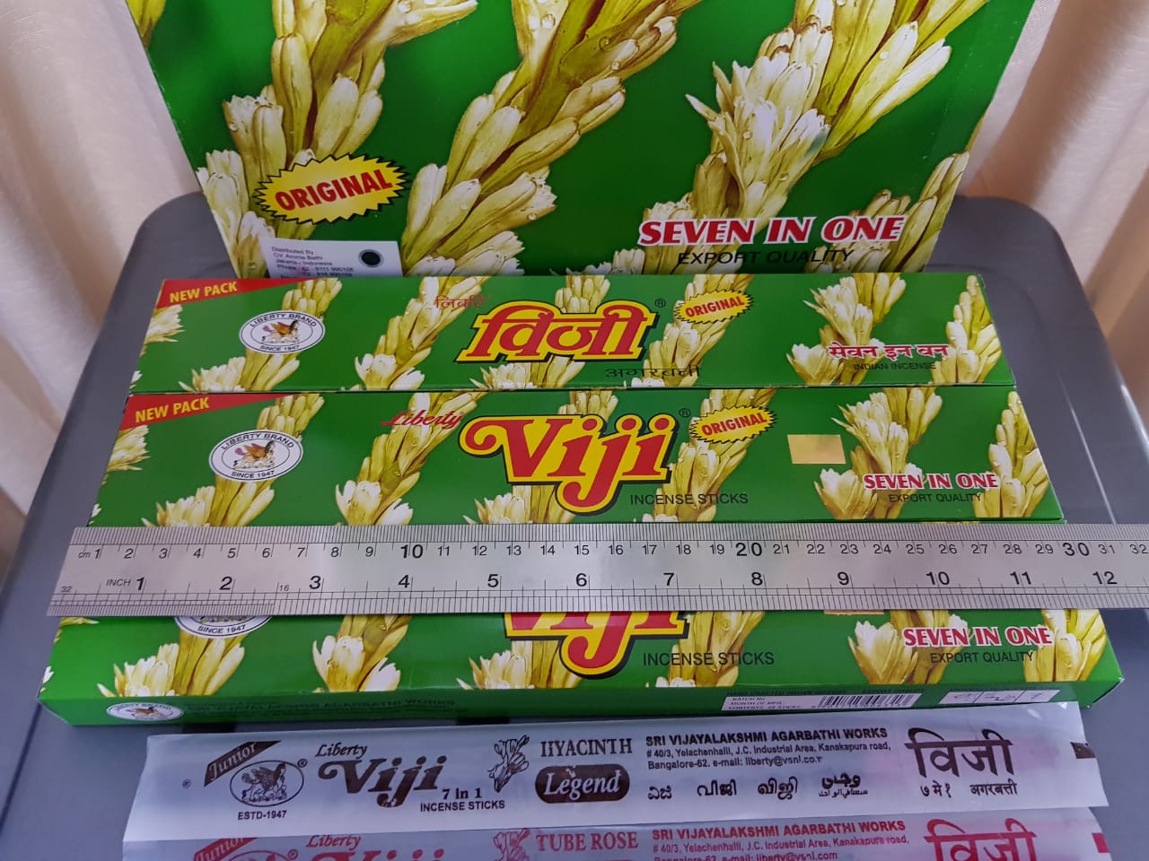 Dupa Viji 7 Aroma Kemsan Hio Kotak