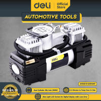Deli Pompa Angin Portable Silinder Tunggal Otomatis 100W EDL8058