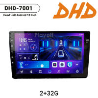 HEADUNIT ANDROID DOBLE DIN DHD 10 INCH GPS BLUETOOTH MIRRORLINK YOUTUBE