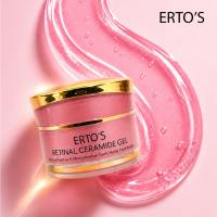 Ertos retinal Ceremide Gel Krim Anti Aging Mengurangi Flek hitam Melembabkan Wajah 85ml