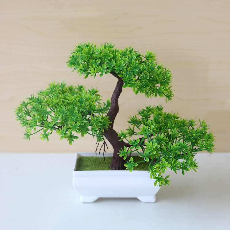 Sampai7an / PBP01 Pot Bunga Bonsai Plastik / Tanaman Palsu Dekorasi Rumah Import Murah Jakarta / Tanaman hias / COD