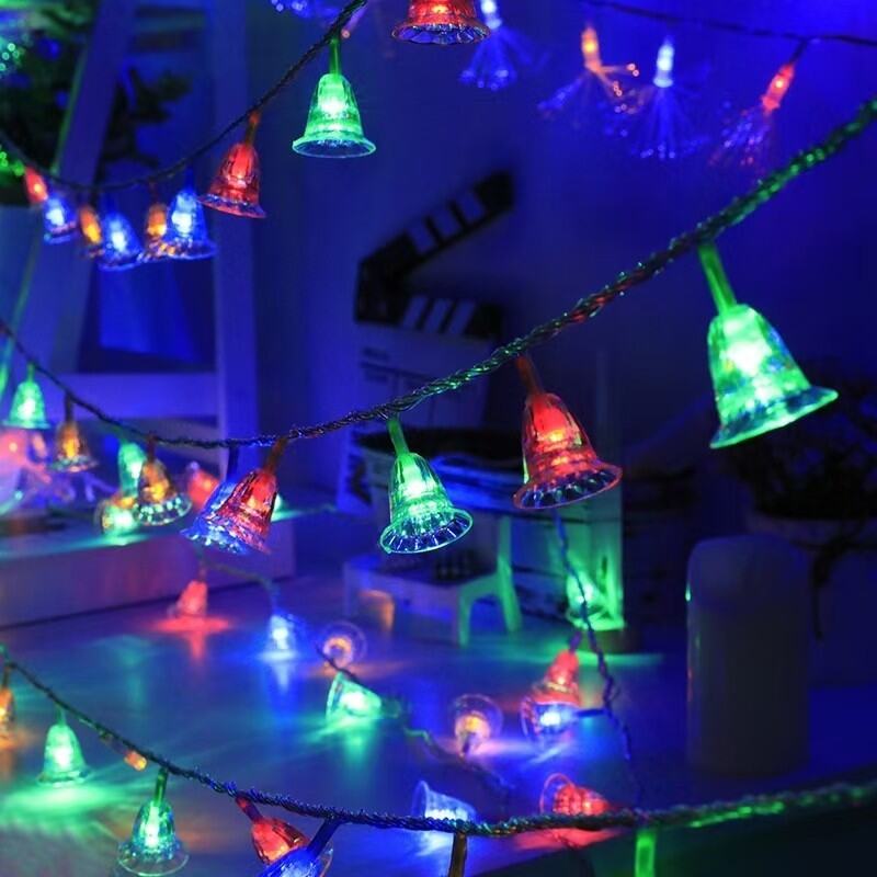 Lampu tumblr anggur warna rainbow 10 meter - rainbow