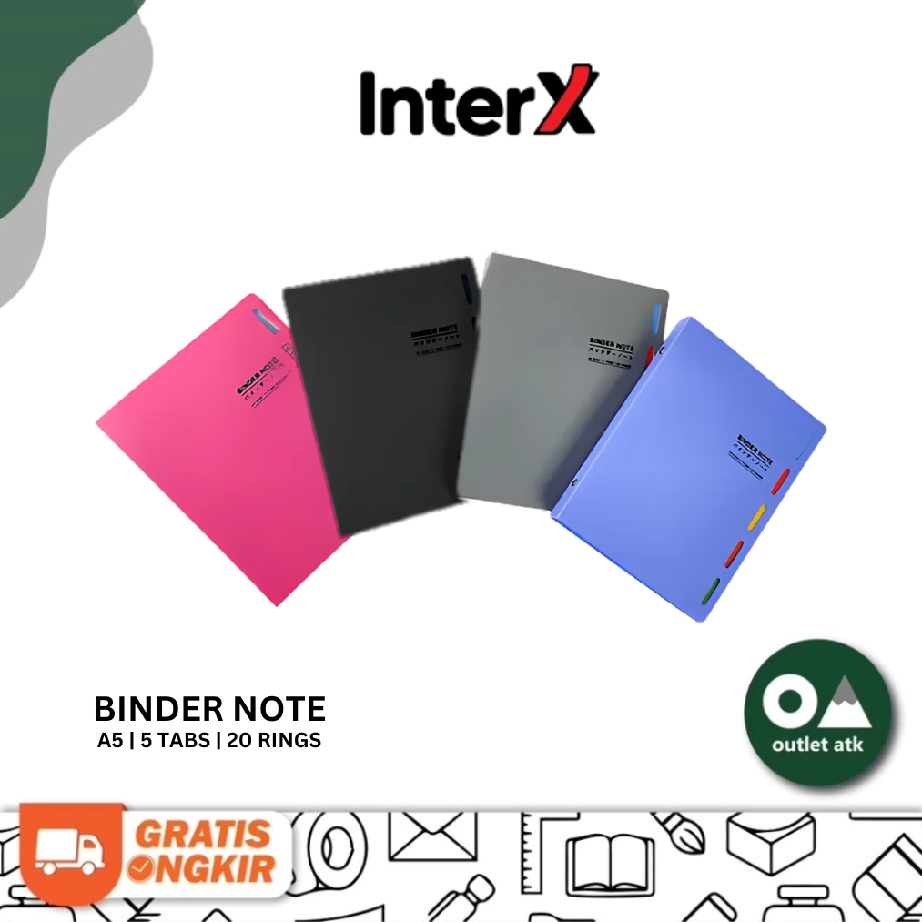 Binder Note A5 Inter X Pastel Dream