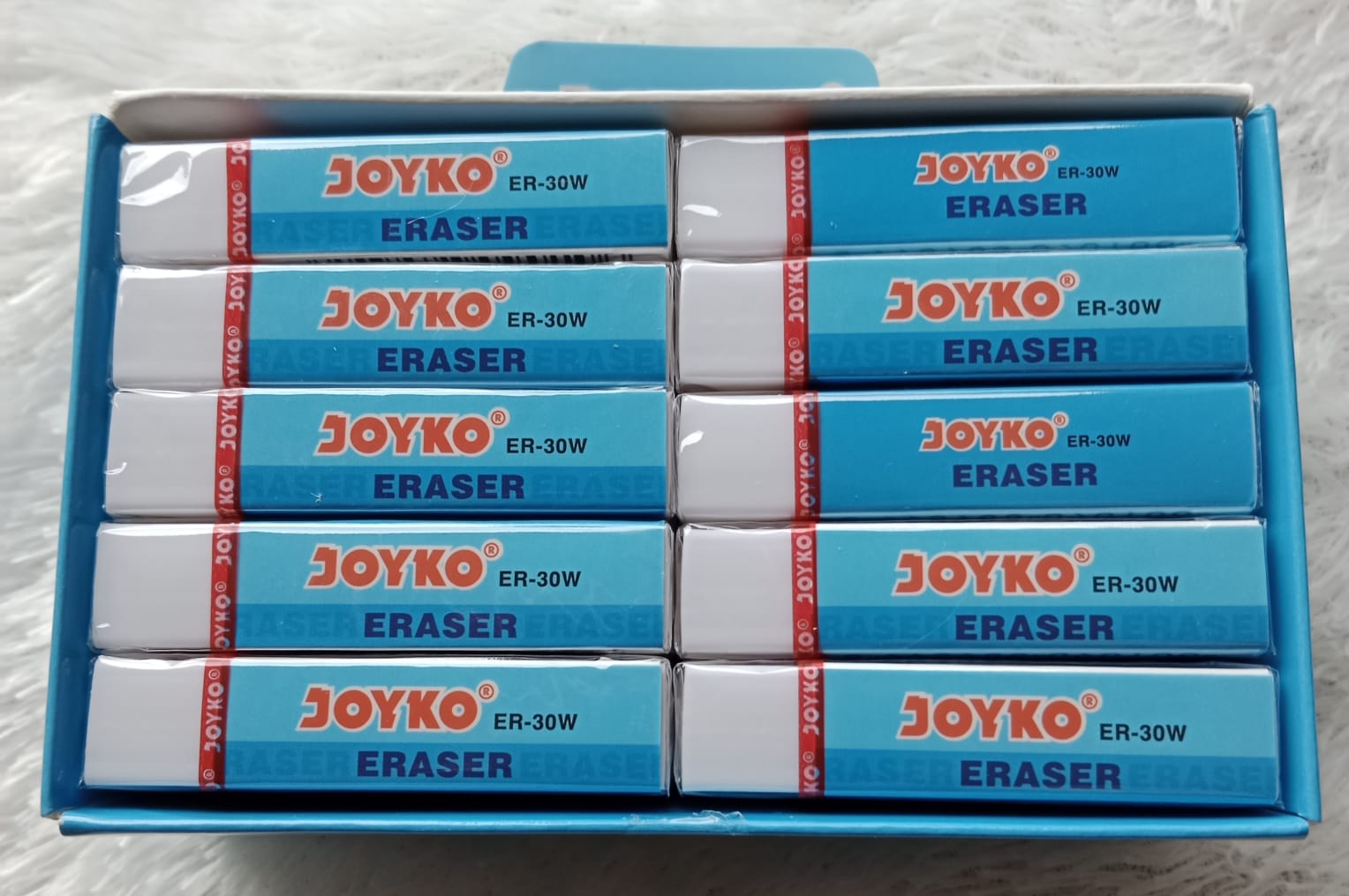 (PROMO) PENGHAPUS JOYKO EB-30 HITAM- ER-30W PUTIH / 1 PAK ISI 15 PCS