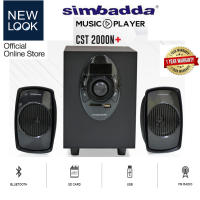 Simbadda Original Speaker CST 2000N+ / Advance M15BT dengan Microphone Wireless Music Player BLUETOOTH USBMMC & RADIO FM Edisi terbaru (NEW LOOK) Garansi Resmi Simbadda Indonesia 1 Tahun