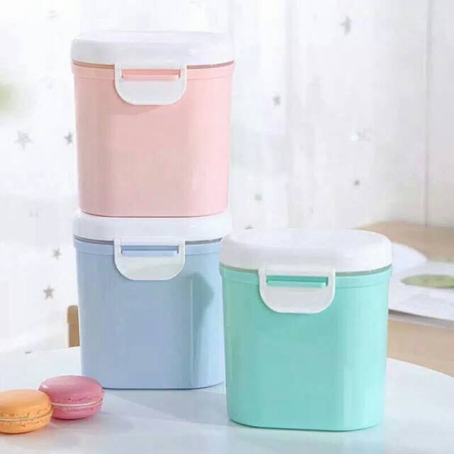 Tempat Kotak Penyimpanan Susu Bubuk Bayi Box serbaguna PREMIUMMART