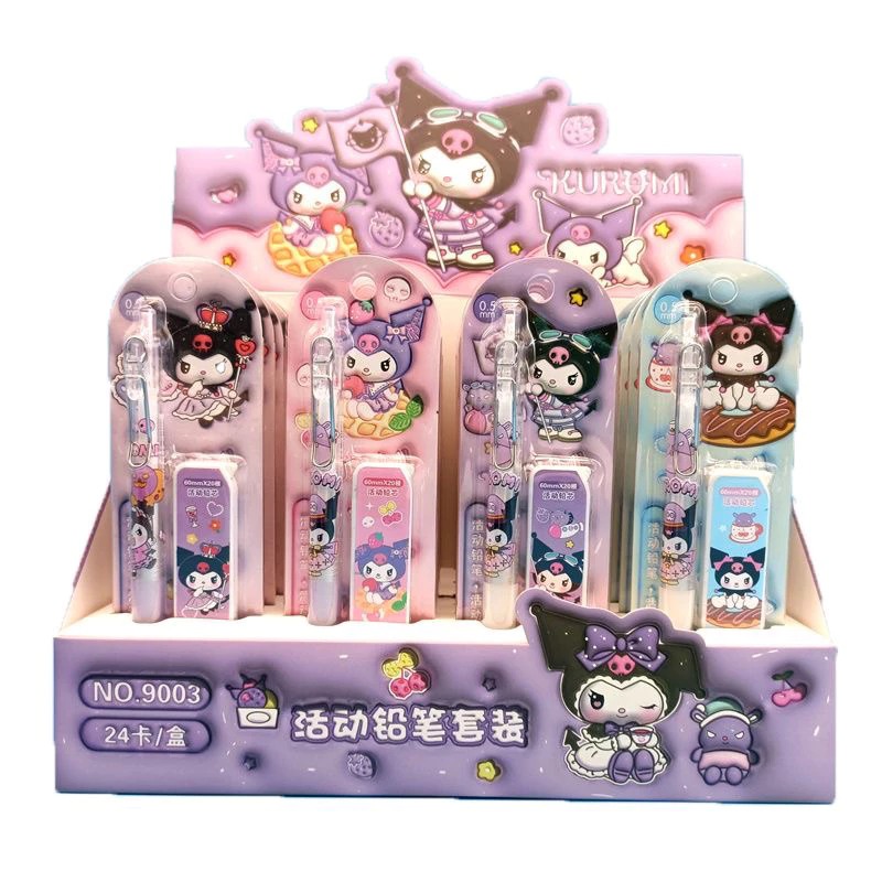 Pensil Mekanik Sanrio Pencil Mechanic sanrio kawaii cute sanrio flower Pensil Mekanik Refill / Pensil Isi / Pensil Motif Sanrio / Alat Sekolah Anak / Pensil Buat Belajar Motif Lucu