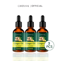CINDYNAL Hair Natural Herbal Ginger Germinal Oil Serum 30ml Ekstrak Natural Herbal 3PCS