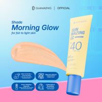 GLAMAZING - [NEW LAUNCHING] Sunmazing CC Tinted Sunscreen SPF 40 PA++++ dengan Ferulic Acid Vitamin C E Centella & Licorice Extract untuk Perlindungan UVA UVB dan Mencerahkan Kulit