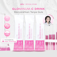 JIERA Glominum-C Drink- 3 Sachet | Minuman Glutathione & Collagen Drink | With White Tomato untuk Membantu Mencerahkan dan Meratakan Warna Kulit