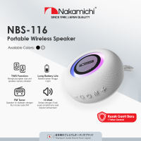 Nakamichi NBS116 Portable Wireless Speaker Audio Bluetooth Stereo RGB
