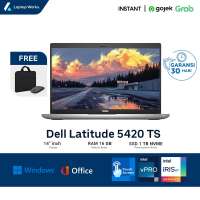 Dell Latitude 5420 Touchscreen I7 Gen 11 RAM 32GB SSD 1TB NVME Bonus Tas & Mouse | Windows | Office