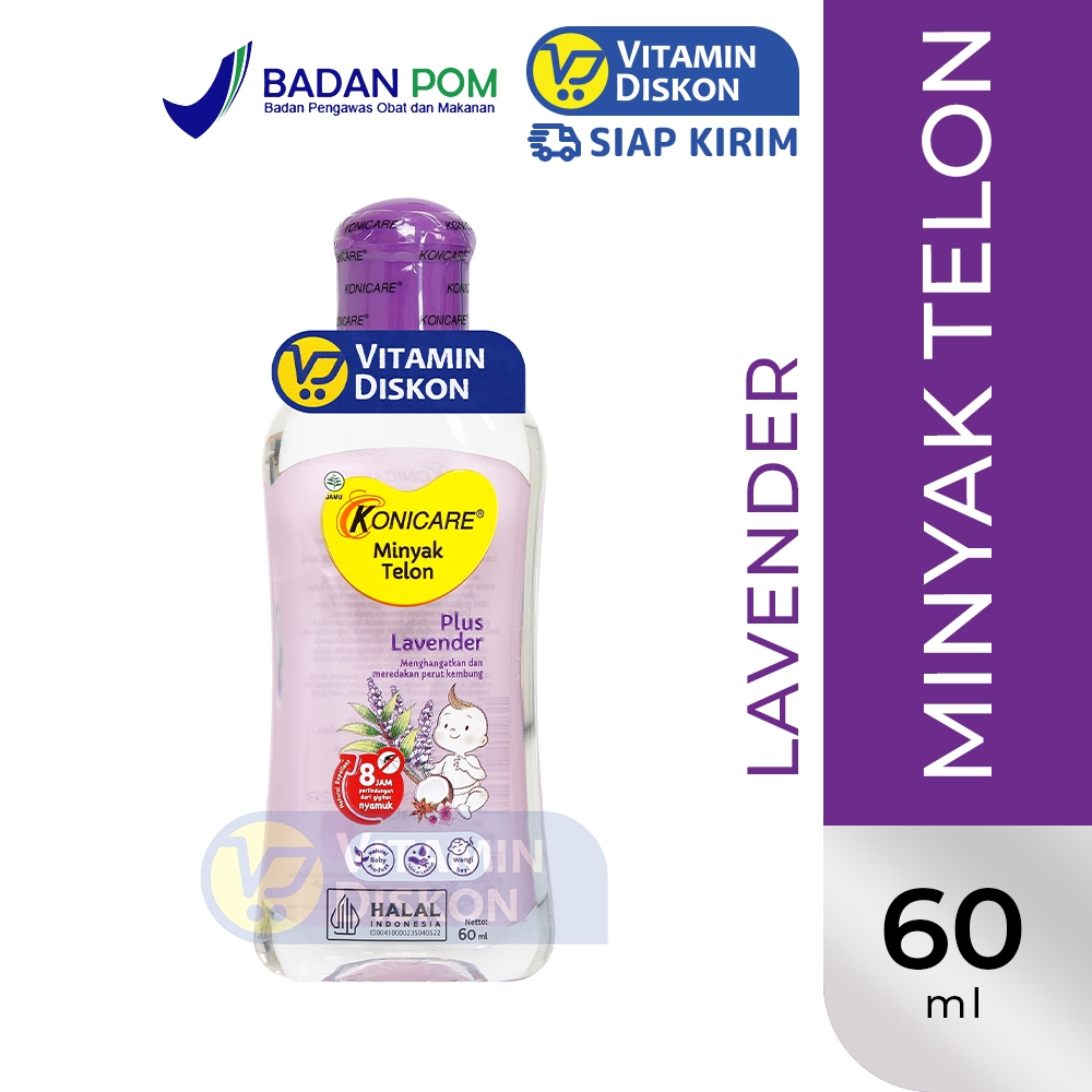 KONICARE MINYAK TELON PLUS LAVENDER