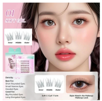 GLAMFIX Bulu Mata Palsu Eyelash Extension Individual Lashes Langsung Tempel 9-14mm