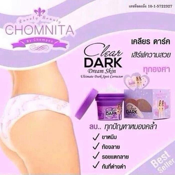Chomnita Clear Dark -Krim Pemutih Pantat Ketiak Siku Lutut Ketek Armpit Januari 2019 - 3 Chomnita Clear Dark -Krim Pemutih Pantat Ketiak Siku Lutut Ketek Armpit - 3