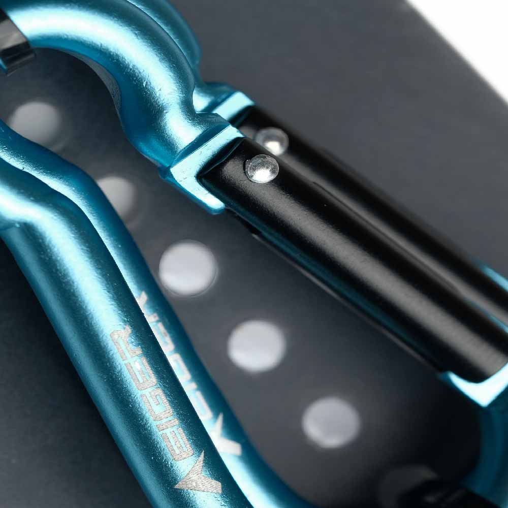 6 MM PEAR SHAPE CARABINER 2 PCS