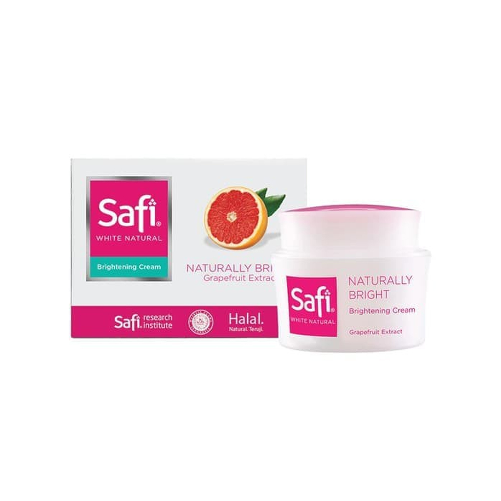 Safi White Natural Brightening Cream Grapefruit Extract 20 gr / 45 gr / Moisturizer Krim Pencerah Alami / Pelembab Safi
