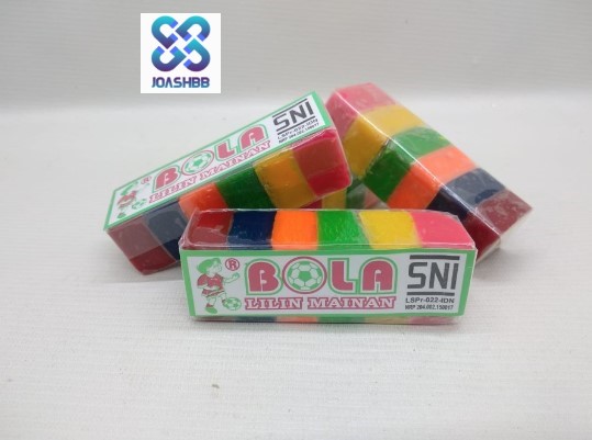 Lilin mainan / Plastisin Lilin mainan merk Bola