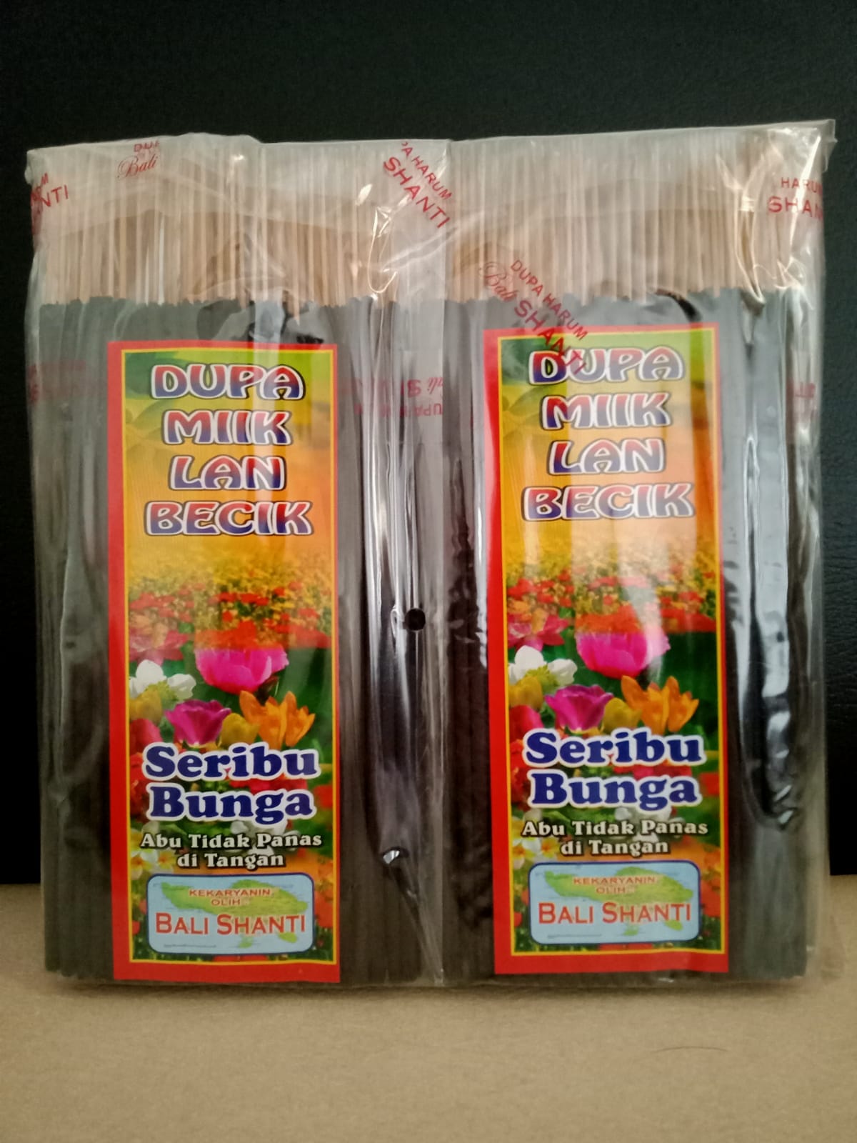 Dupa Miik Lan Becik Aroma Seribu Bunga Merk Bali Shanti