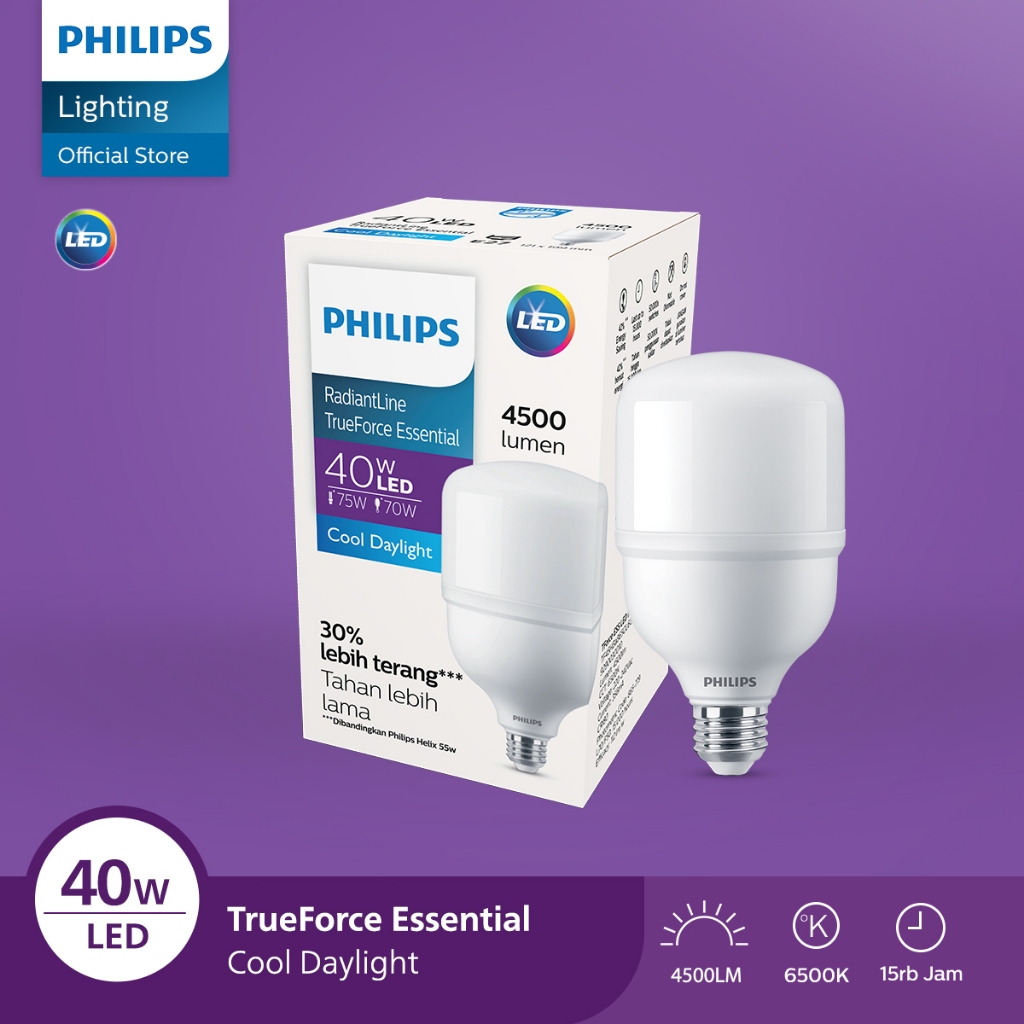 Philips Lampu LED Radiantline TrueForce Essential 40W Putih