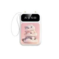LENTIVEN POWERBANK 20000MAH Mini Fast Charging with 4 Kabel Data BH27