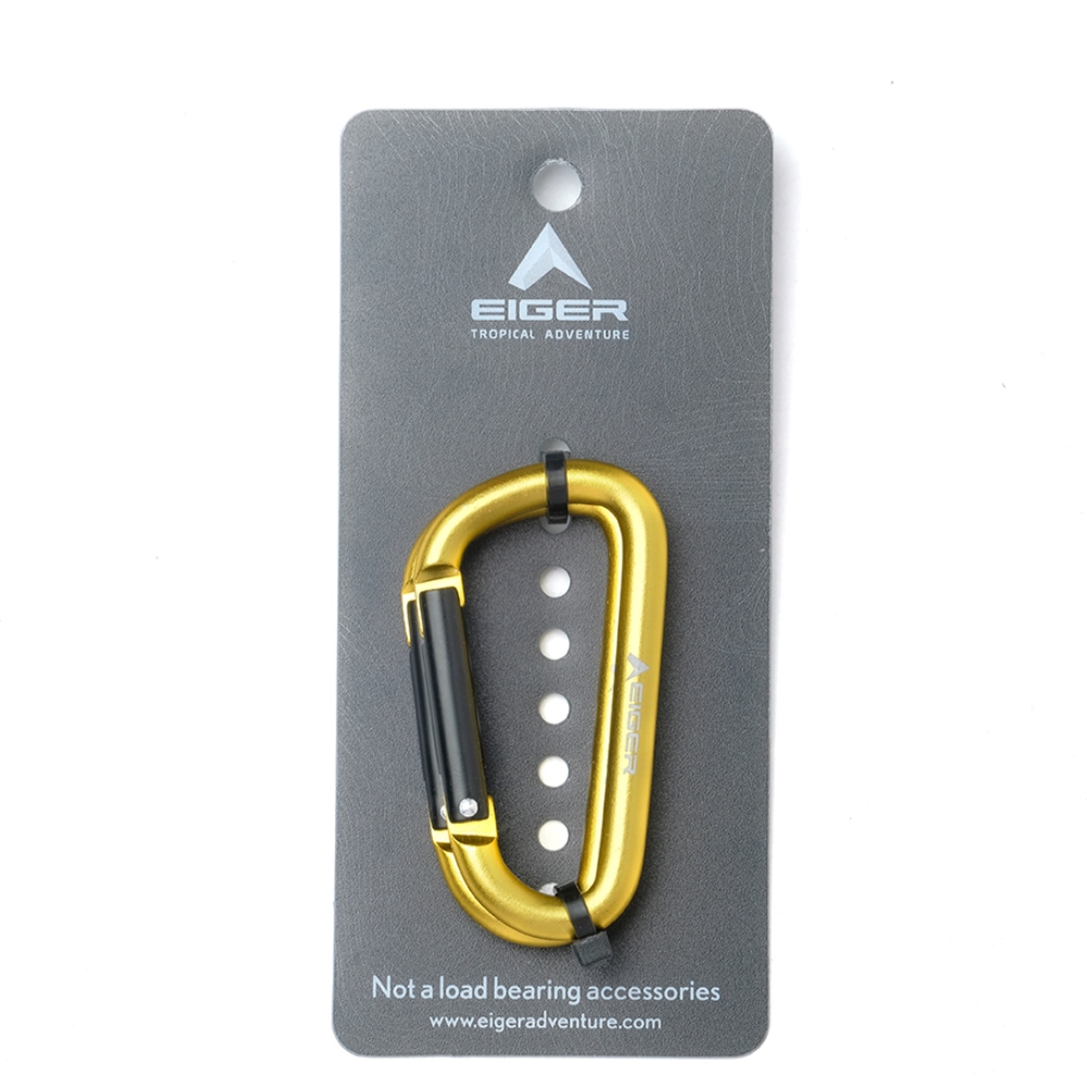 910002169 6 MM D CARABINER 2 PCS
