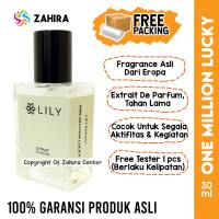 LILY - Parfum Pria Maskulin Inspired By ONE MILLION LUCKY Paco Rabanne Aroma Enak Tahan Lama Garansi