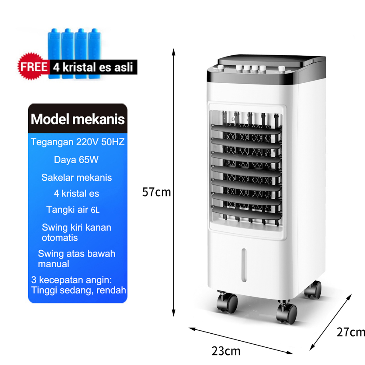Kipas PendinginTerlarisTerbaru/Air Cooler AC Mini Kipas Pendingin Ruangan Portable