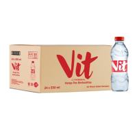 Vit Air Mineral 330 ml Air Minum 1 Dus Isi 24 Botol