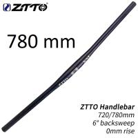 Stang sepeda Flat handle bar 720 780 mm Alloy MTB OS 318 mm