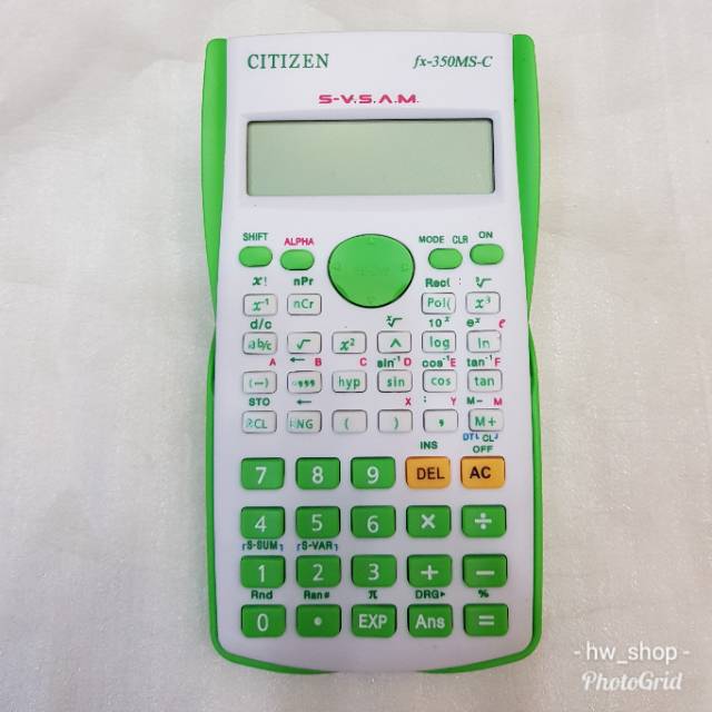 Kalkulator Scientific Citizen fx 350 ES Plus