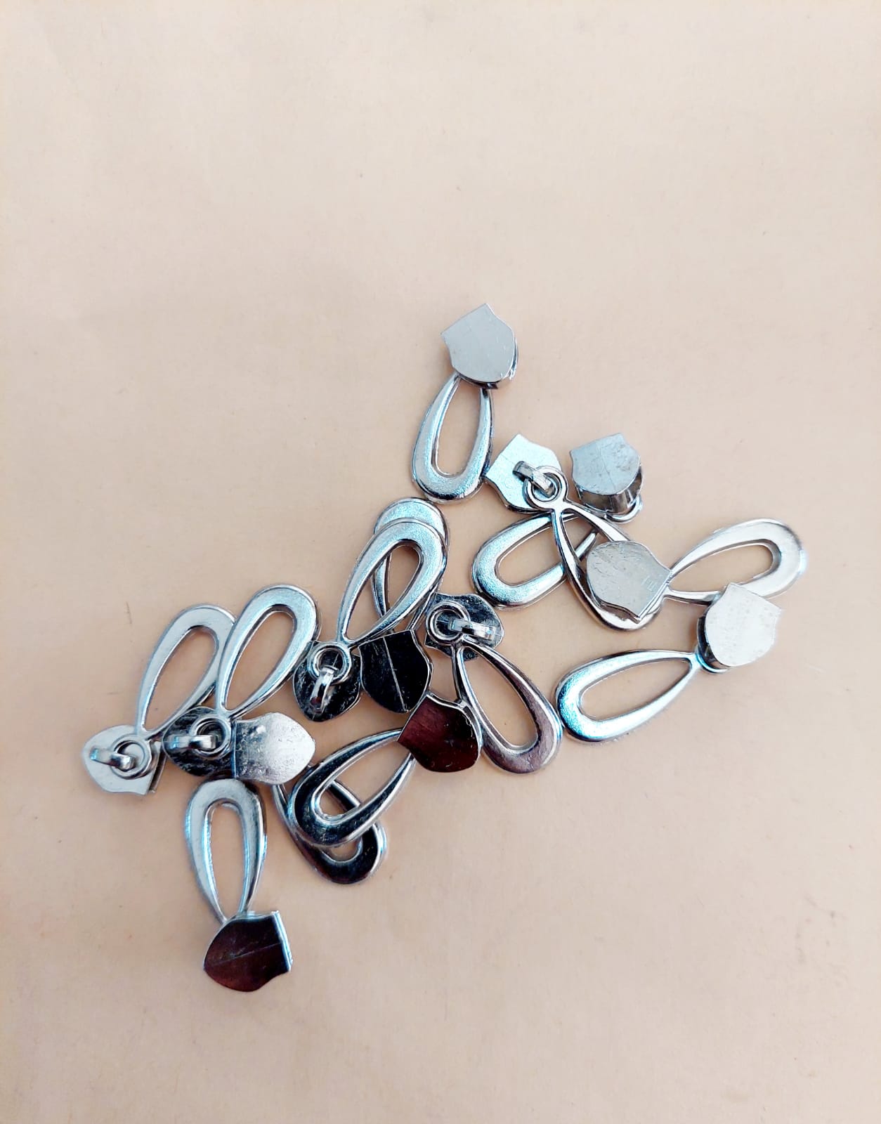 12 PCS KEPALA RESLETING NO 5 KEPALA ZIPPER NO 5 AKSESORIS TAS AKSESORIS DOMPET ALAT KERAJINAN UMUM