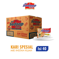 Sedaap Mie Instan Kari Kental Spesial Bag 75GR x 40 pcs [Karton]