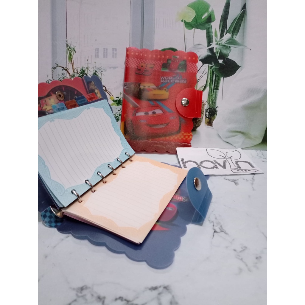 BINDER kecil mini ukuran A6 ORGI