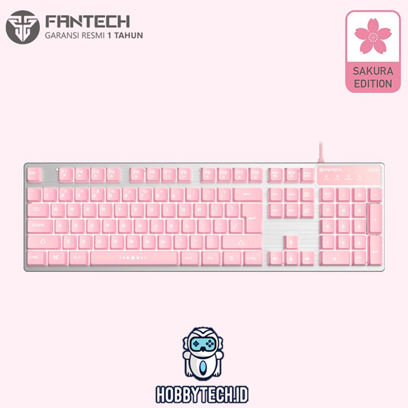 Keyboard Gaming Fantech Fighter K613 L Sakura Edition Gaming Keyboard