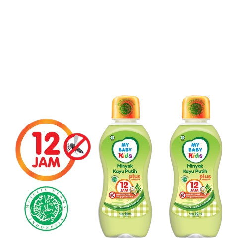 My Baby Kids Minyak Kayu Putih PLUS With CITRONELLA & EUCALYPTUS 150ml 90ml 60ml