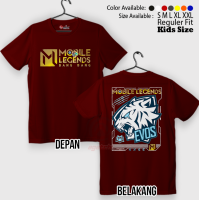 Kaos Anak Atasan Laki Laki Premium Motif Free Fire Evos x Mobile Legend - Evos Mobile Legend