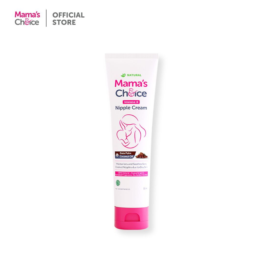 Nipple Cream - Mamas Choice Intensive Nipple Cream (Halal dan Food Grade - Aman untuk Bayi) - Krim Puting