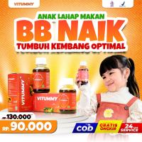 VITUMMY - Madu Herbal Solusi Anak Doyan Makan dan Cacingan Kremi Terlaris Penambah nafsu makan anak menaikan berat badan anak