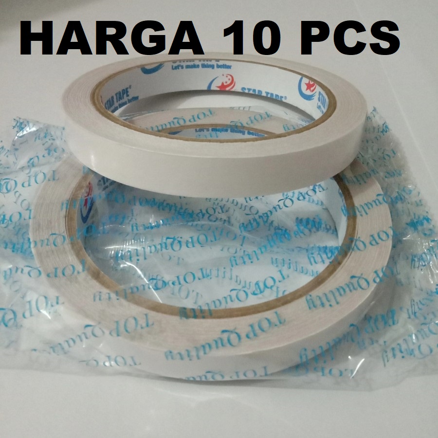 Double tape 12 mm x 15 yard star tape-10 pcs
